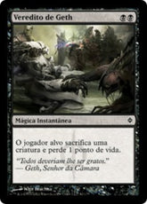 Veredito de Geth / Geth's Verdict - Magic: The Gathering - MoxLand